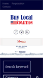 Mobile Screenshot of buylocalcoalition.com